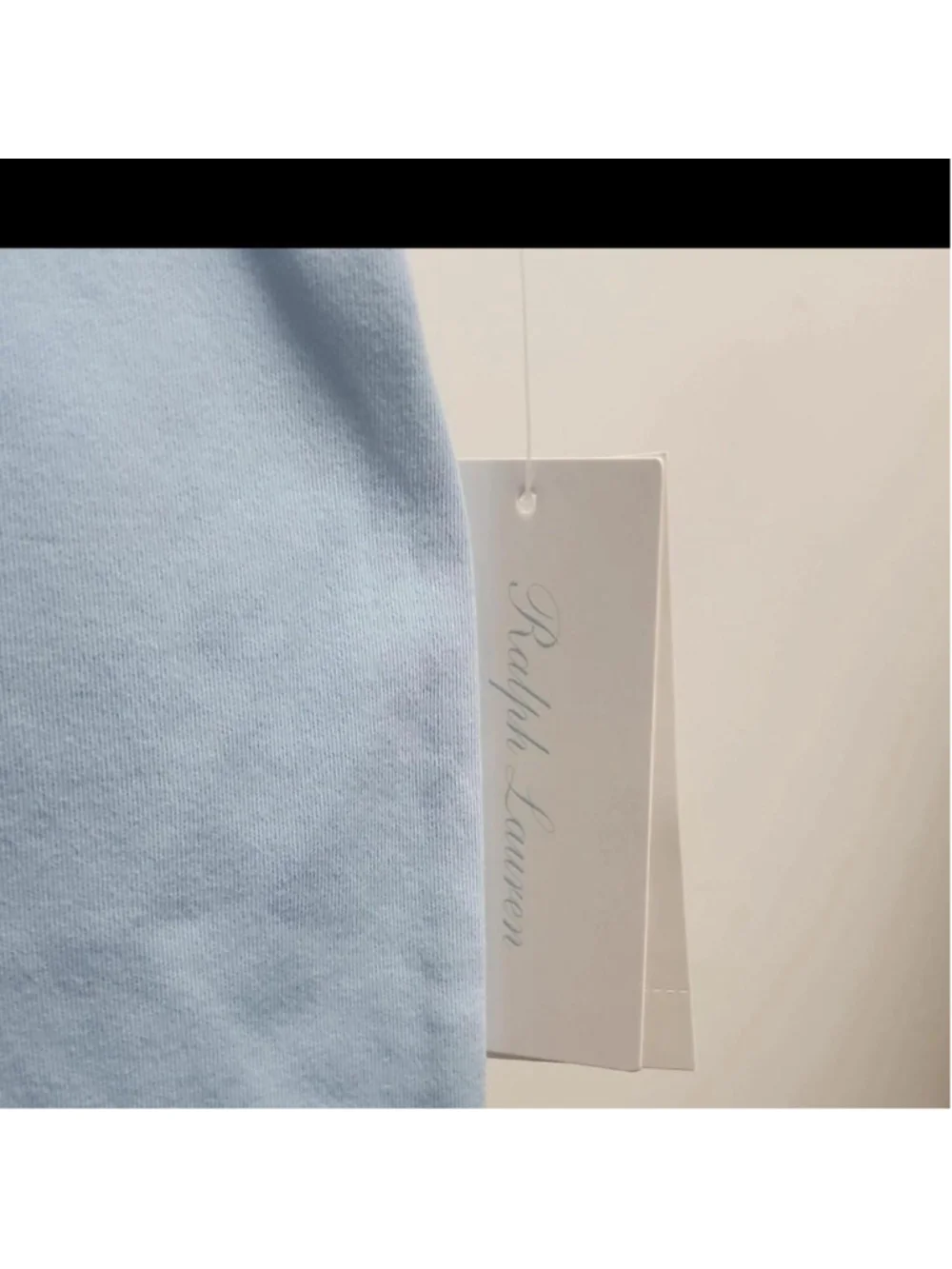 Polo Ralph Lauren Baby Romper Size 6M Light blue polo style romper with embroide